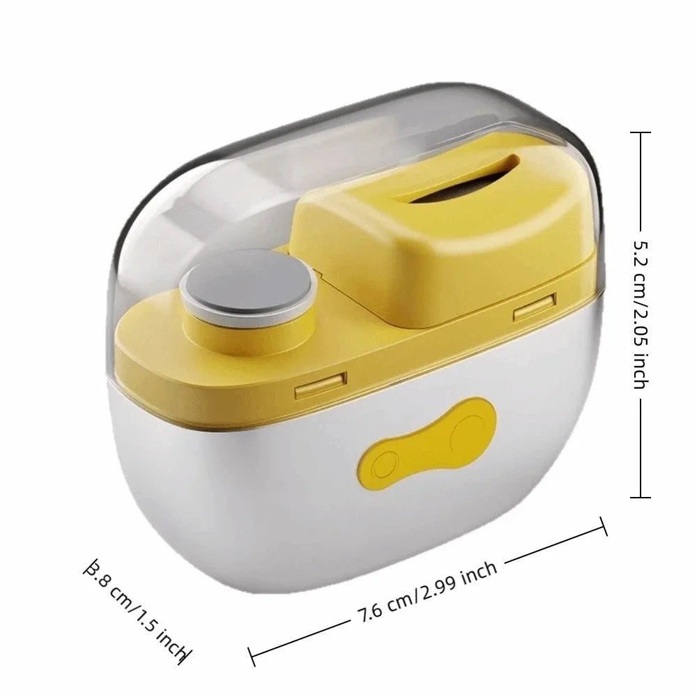 Rechargeable Electric Nail Clipper Three-Speed Adjustable Anti Splash Automatic Nail Trimmer Low Noise Safety Toe Nail Clippers